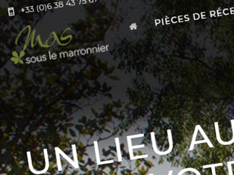 Mas sous le marronnier